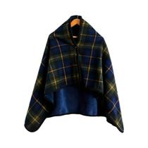 1pc cobertores vestíveis xale cobertor flanela preguiçoso casual cobertor de escritório