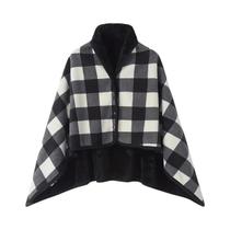 1pc cobertores vestíveis xale cobertor flanela preguiçoso casual cobertor de escritório
