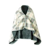 1pc cobertores vestíveis xale cobertor flanela preguiçoso casual cobertor de escritório