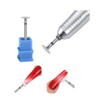 1pc diamante prego broca fresa para cutícula limpa gel overflow remoção manicure pedicure ferramenta