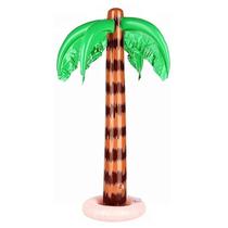 1pc inflável coqueiro 90cm/35.43 polegadas palmeira piscina praia festa decoração adereço árvore