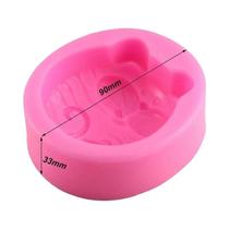 1pc molde de silicone antiaderente sabão 3d diy novo gato peixe artesanato arte vela artesanal