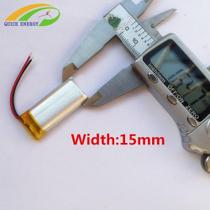 (1pc)pilha Bateria 3,7v 301535 2 Fios 110mah 3mmx15mmx35mm nova (1pc)pilha Bateria 3,7v 301535 2 Fios 110mah 3mmx15mmx35mm nova