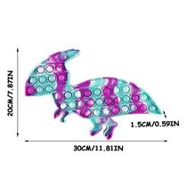 1pc push bubble fidget brinquedo sensorial autismos necessidades especiais alívio do estresse