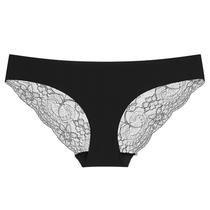 1pc Sexy Ladies Low-rise Transparente Lace Calcinha Respirável Qualidade Cueca