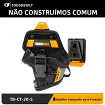 1pc Suporte Compacto para Furadeira Toughbuilt, com ClipTech Hub, Bolsos para Brocas TB-CT-20-S 1pc Suporte Compacto para Furadeira Toughbuilt, com ClipTech Hub, Bolsos para Brocas TB-CT-20-S