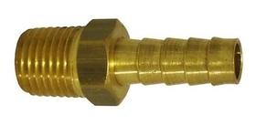 1pc X Espigão Fixo Macho Rosca 1/4 X Mangueira 1/2 Latão