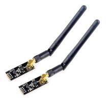 1pcs NRF24L01 + PA + LNA Módulo Transceptor RF Transceptor Sem Fio com Antena SMA 2.4G 1100m