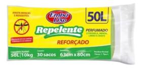 1pct De Saco De Lixo - Repelente C/ 30und+brinde 50l-reforça Kit 3un