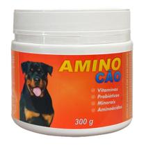 1un aminocão 300g suplemento massa muscular crescimento original - CAVALO FORTE