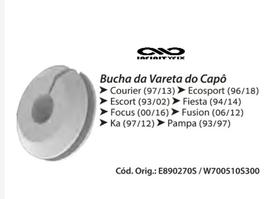 1Unidade Grampo Articulação Bucha da Vareta do Capô-P450