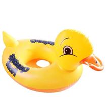 1x Boia Inflável Pato Modelo Bote Infantil Para Bebê Piscina - OFERTA