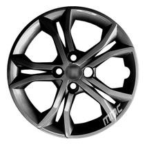 1X Calota Argo Cronos 2023 Aro 15 Black Logo Novo 297Cp