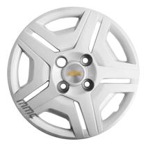 1x Calota CELTA CORSA CLASSIC Aro 13 Prata com Logo 132cb