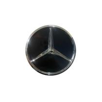 1X Calota Centro De Roda Mercedes Preto Brilhante 74Mm 1X Calota Centro De Roda Mercedes Preto Brilhante 74Mm