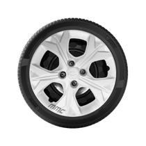 1X Calota Onix 2020 A 2025 Aro 14 Prata Logo Relevo 378Cb