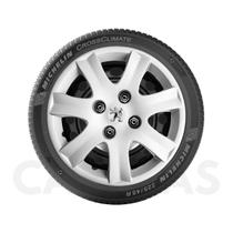 1x Calota Peugeot 206 207 208 Aro 14 com Emblema Boton 867cb 1x Calota Peugeot 206 207 208 Aro 14 com Emblema Boton 867cb