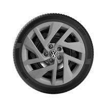 1x Calota VIRTUS 2023 Aro 15 Grafite Logo Aluminio 197cp 1x Calota VIRTUS 2023 Aro 15 Grafite Logo Aluminio 197cp