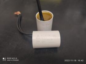 1x Capacitor de Partida 3uf/250v Fio 25x37mm Epcos