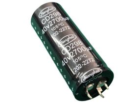 1x Capacitor Eletrolitico 2700uf/40v Snap-in 3t 25x65mm