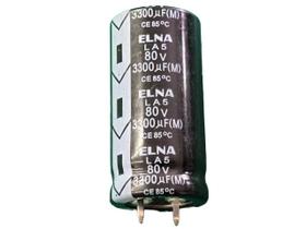 1x Capacitor Eletrolitico 3300uf/80v Snap-in 22x45mm Elna