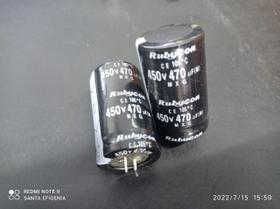 1x Capacitor Eletrolítico 470uf/450v Snap-in 105 30x50mm