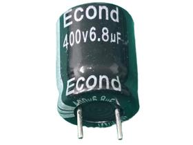 1x Capacitor Eletrolitico 6,8uf/400v 105 10x13mm Econd