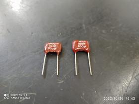 1x Capacitor Mica Prata 220pf/300v 1% Cm2 Icl