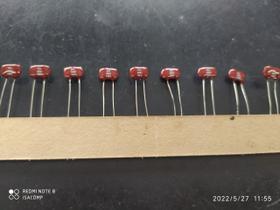 1x Capacitor Mica Prata 330pf/100v Icl