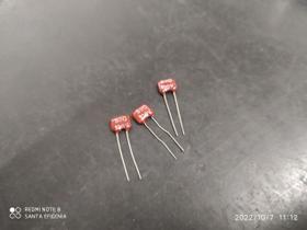 1x Capacitor Mica Prata 53pf/100v Tolerancia 1pf Icl