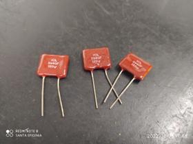 1x Capacitor Mica Prata 5940pf/125v = 5k94/125v 1% Icl
