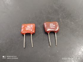 1x Capacitor Mica Prata 5k41/100V = 5410PF/100V 0,625% ICL 1x Capacitor Mica Prata 5k41/100V = 5410PF/100V 0,625% ICL
