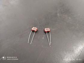 1x Capacitor Mica Prata 6,5pf/500v Tolerancia 1pf Cm0 Icl