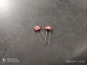 1x Capacitor Mica Prata 79pf/100v 5% Icl