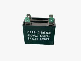 1x Capacitor Partida 3,5uf/450v Faston 38x19x30mm