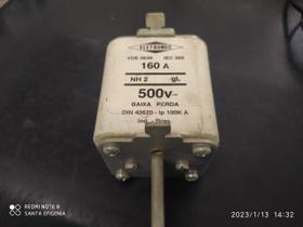 1x Fusivel Nh02 160amp 500v 100ka Baixa Perda Eletromec