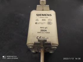 1x Fusivel Nh02 250amp 500v 120ka 3na3 244 Siemens