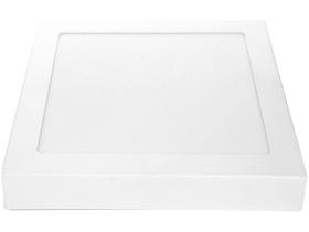 1x Painel Plafon Sobrepor Quadrado Led 18w Ps Avant 6500k Estrutura Branco