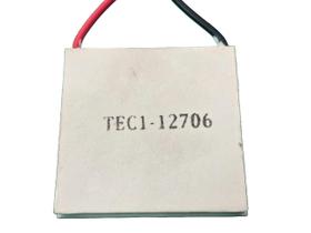1x Pastilha Peltier Tec1-12706 40x40mm 12v 6amp 1x Pastilha Peltier Tec1-12706 40x40mm 12v 6amp