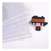 1x Pegboard Quadrado 14.5x14.5 Hama Perler 5mm + 1000 Beads