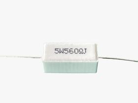 1x Resistor de Porcelana 560r 5w 5%