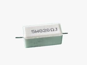 1x Resistor de Porcelana 820r 5w 5% 1x Resistor de Porcelana 820r 5w 5%