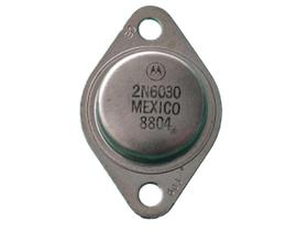 1x Transistor 2n6030 Pnp 16amp - 120v Motorola