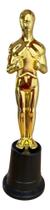 1x Troféu Estatueta Oscar Dourada Hollywood Cinema Premio - OFERTA