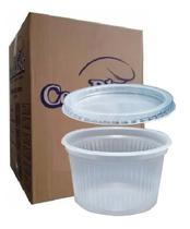 2.000 Pote Sorvete 150Ml + 2.000 Tampa 150Ml Copoplast T-100