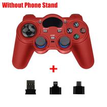 2.4G Game Controller Wireless Android Joystick com Converte