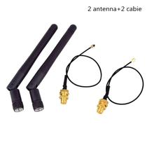 2.4GHz 3dBi WiFi 2.4g Antena Antena Aérea RP-SMA Roteador Sem Fio Masculino PCI U.FL IPX To RP SMA Male Pigtail Cable - Ouro