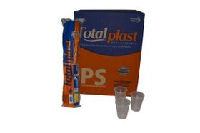 2.500 Copos Descartáveis Transparente 200Ml Totalplast (1Cx)