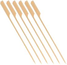 2.500 Espeto de Lanche Hambúrguer Petisco Golf Bambu 15cm