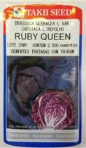 2.500 Sementes De Repolho Roxo Híbrido Ruby Queen Takii